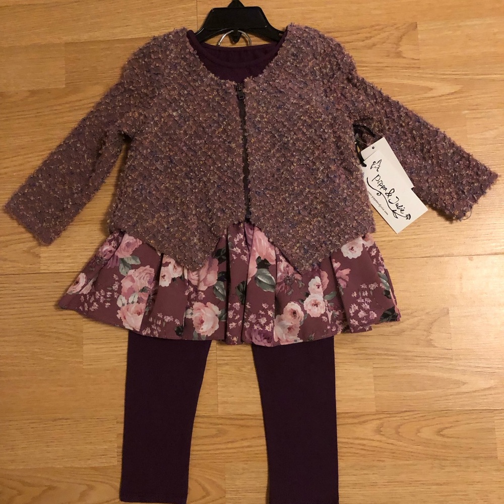 New “Pippa & Julie” 3pc set size 3T with tag